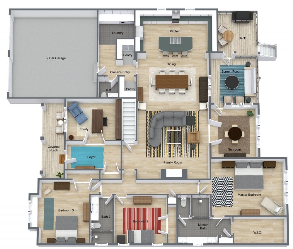House Plans For 3 Bedroom With Double Garage Www resnooze