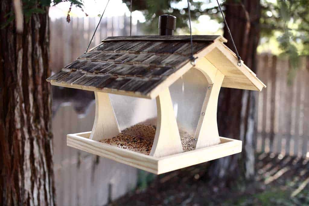 How To Build A DIY Bird Feeder House TheDIYPlan
