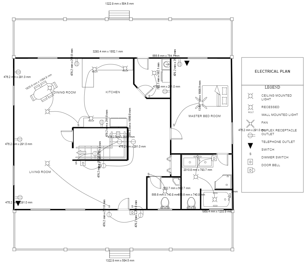 How To Create House Electrical Plan Easily