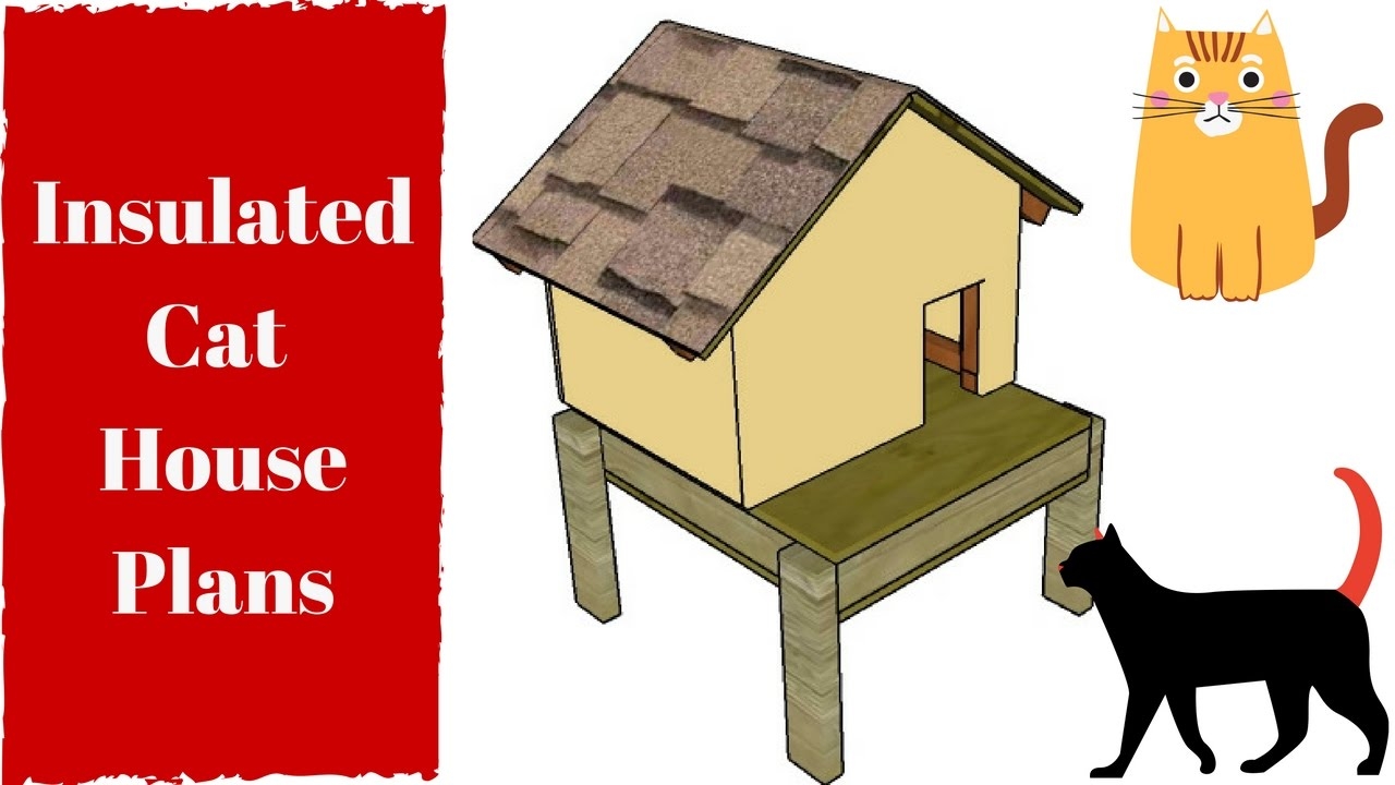 Insulated Cat House Plans YouTube