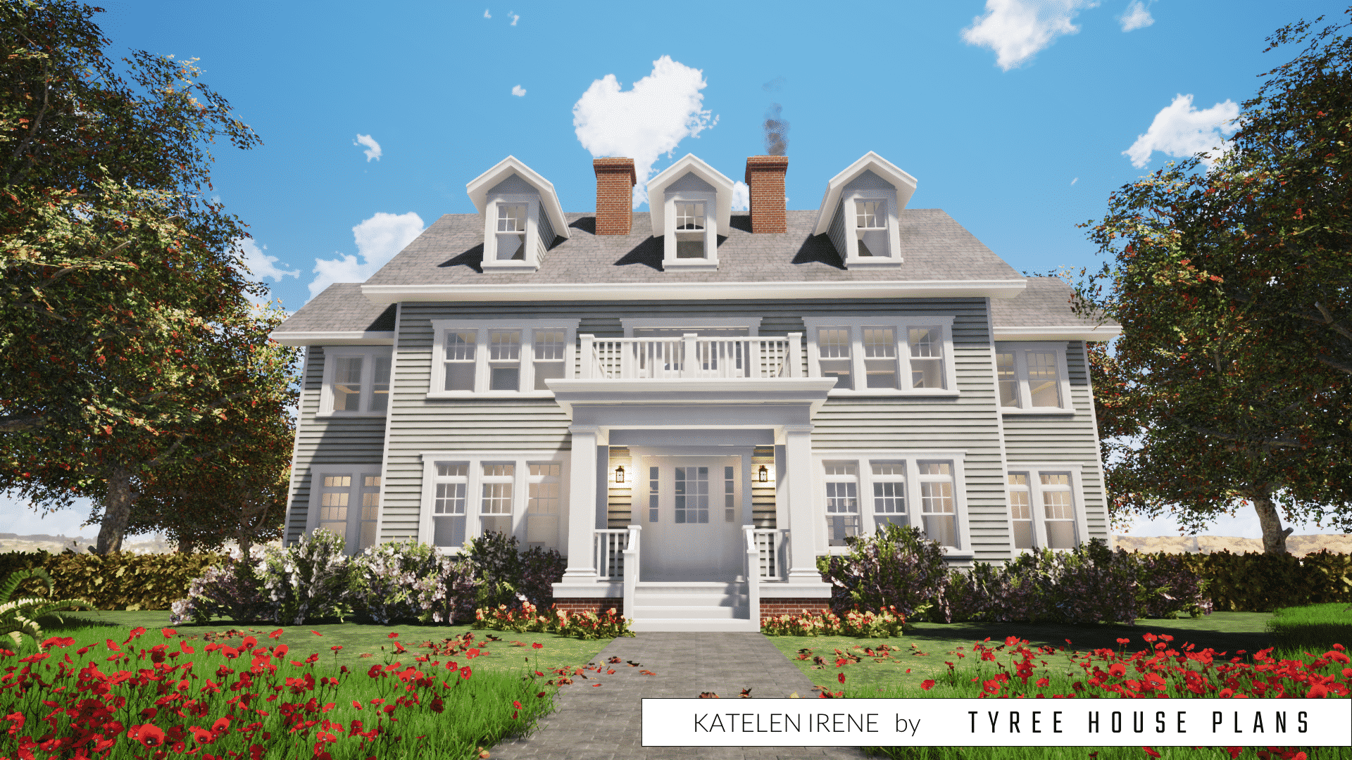 Luxury Southern Plantation 4500 Square Feet Tyree House Plans 