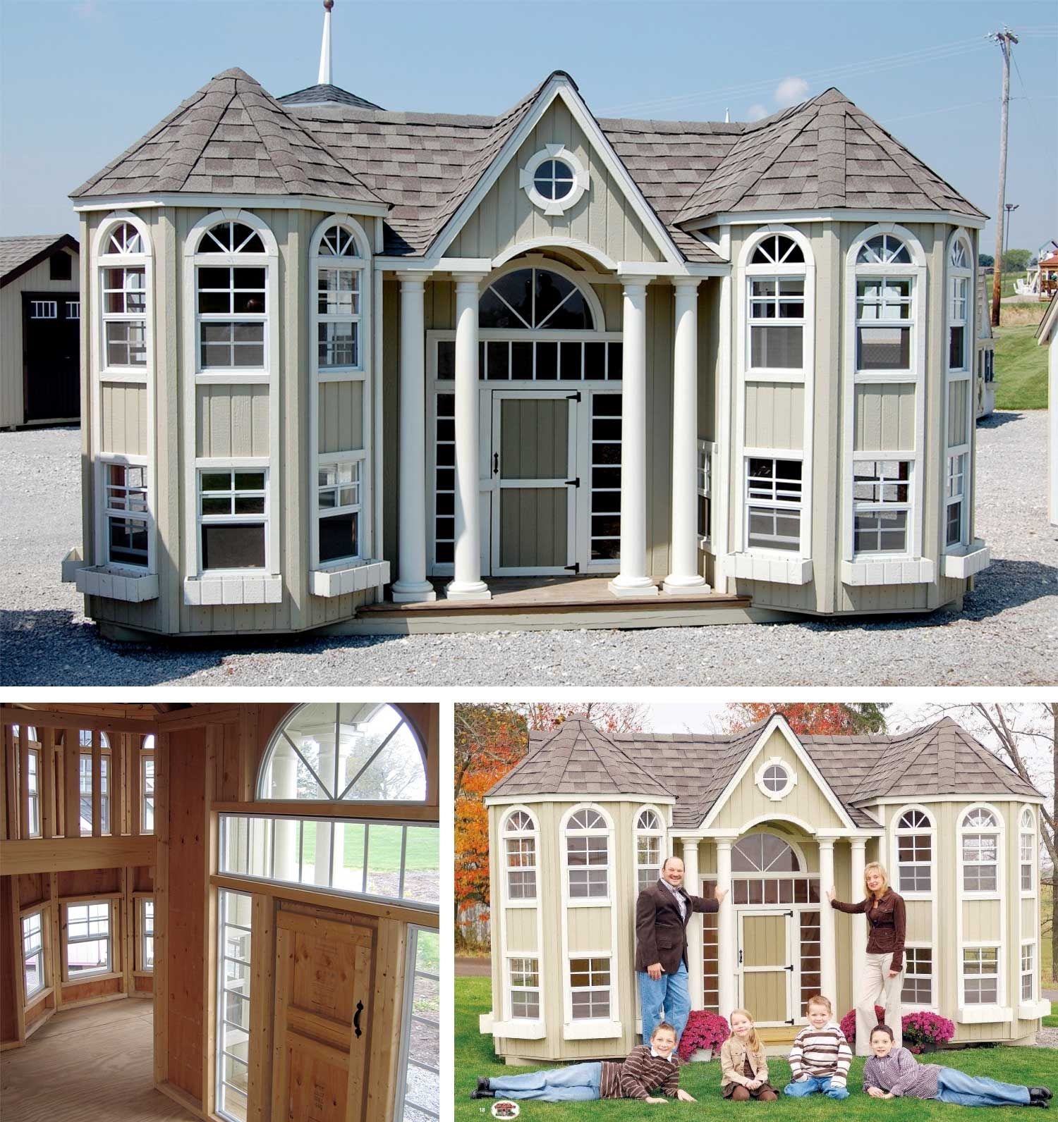 Mansion Playhouse Play Houses Mansions Build A Playhouse