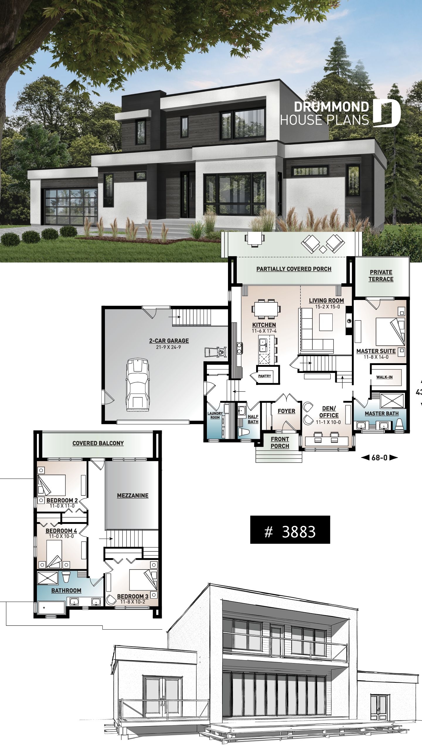 Mid Century Modern House Plans At Ana Mcintosh Blog