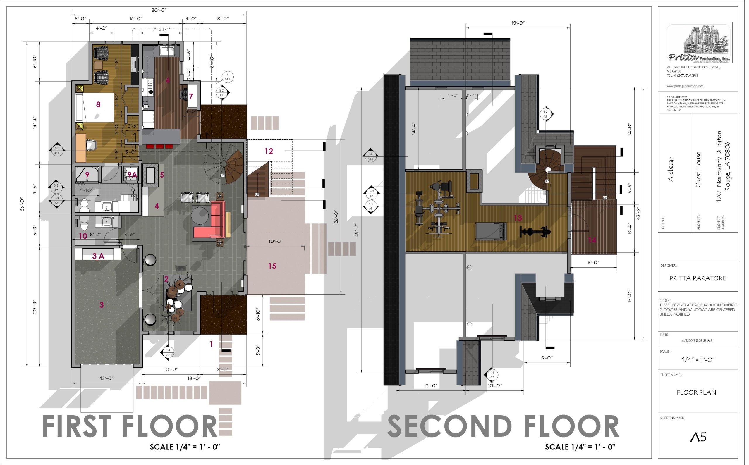 Modern Shotgun House Plans