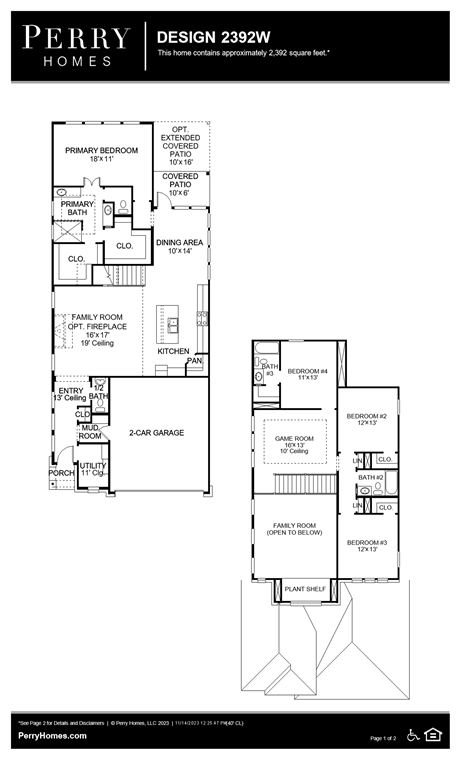 New Designs New Homebuilders Perry Homes