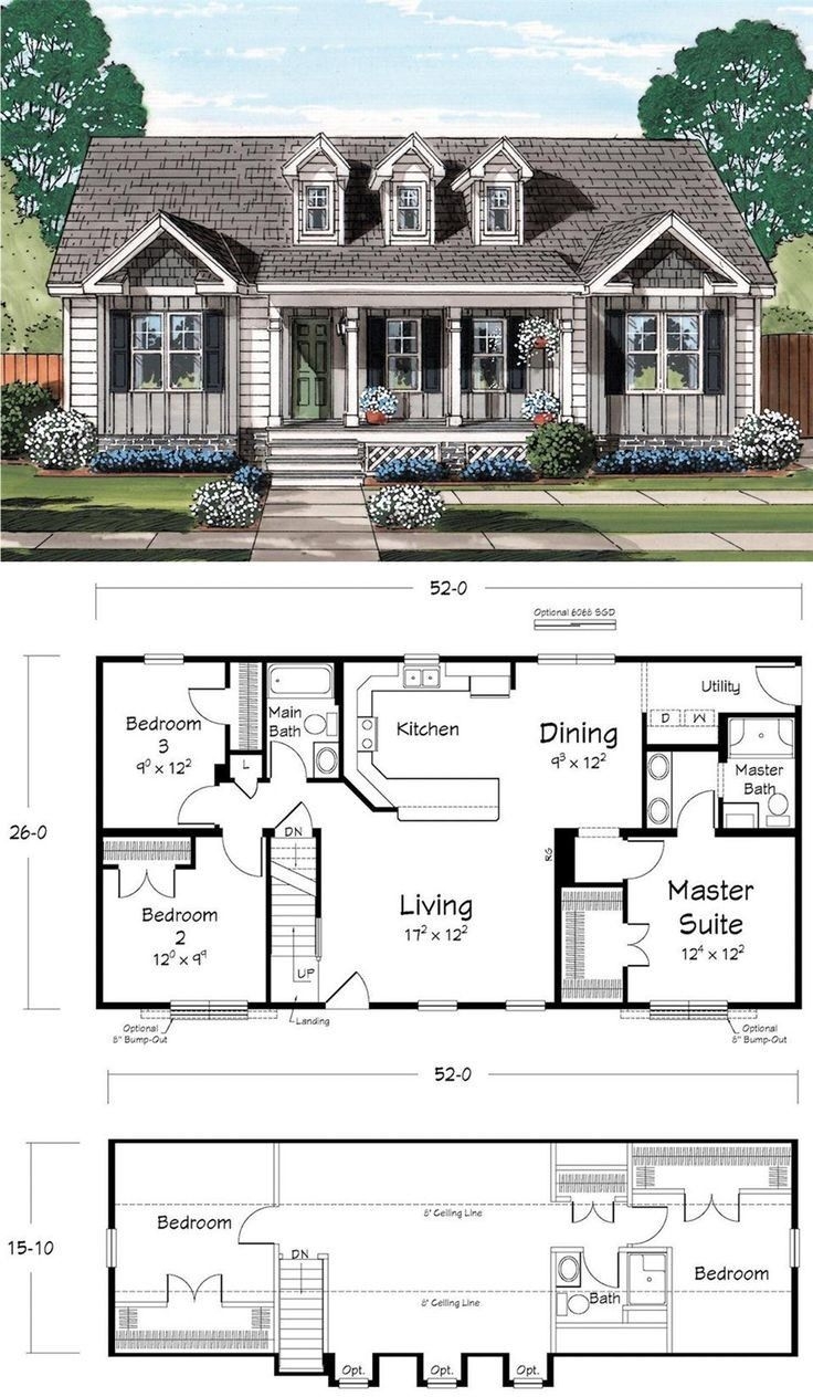 New England Cape Cod House Plans