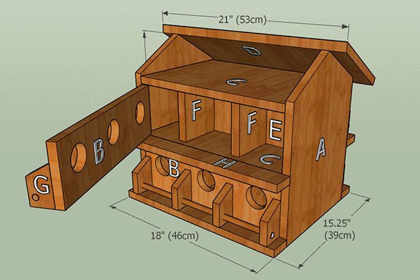 Purple Martin House Plans Free Printable DIY Directions DIY 