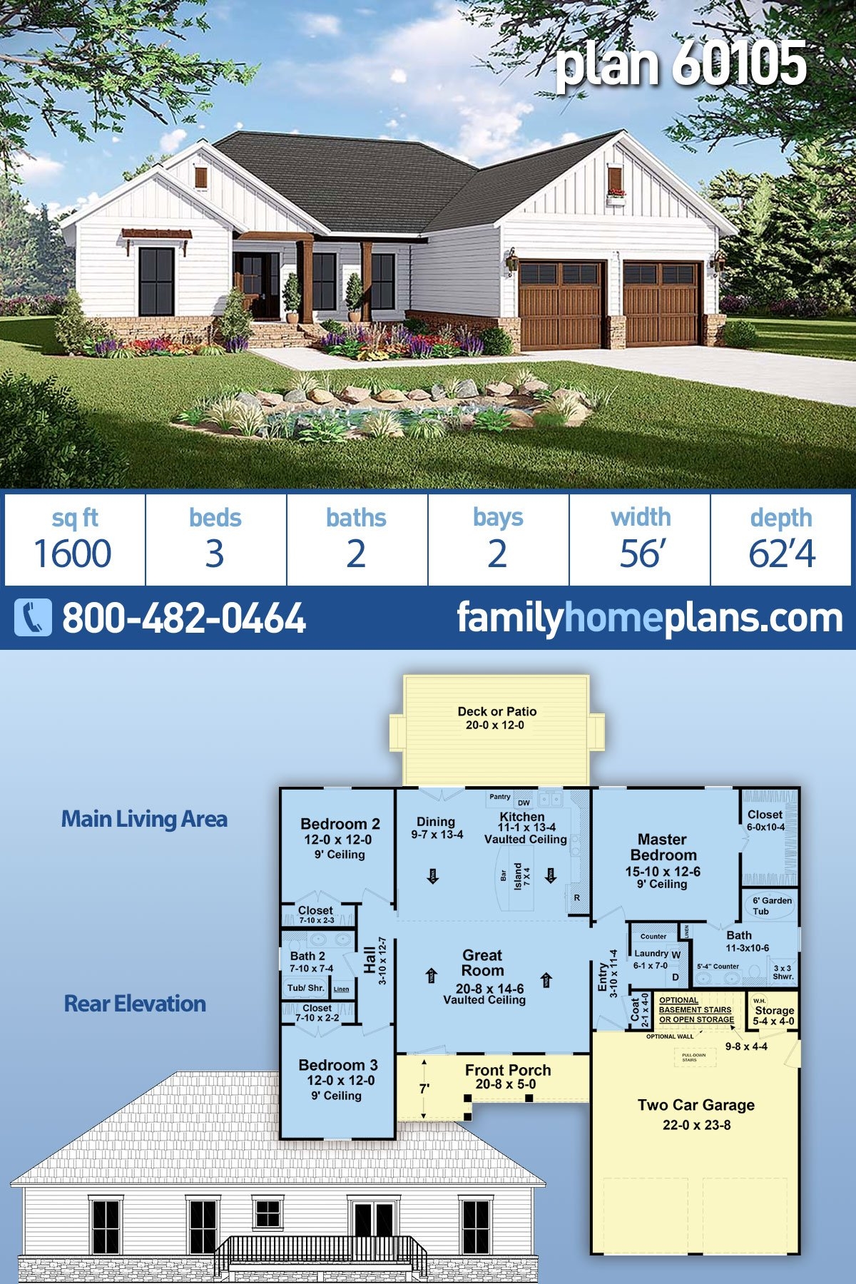 Ranch House Floor Plans 1600 Square Feet Viewfloor co