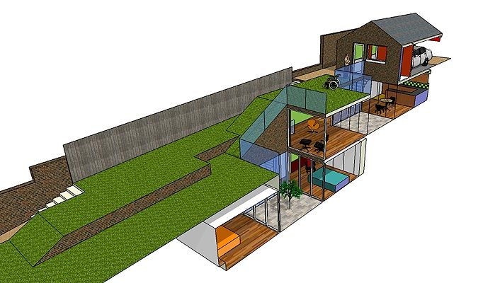 Scottish Architect Underground House Plans Underground Homes Home 