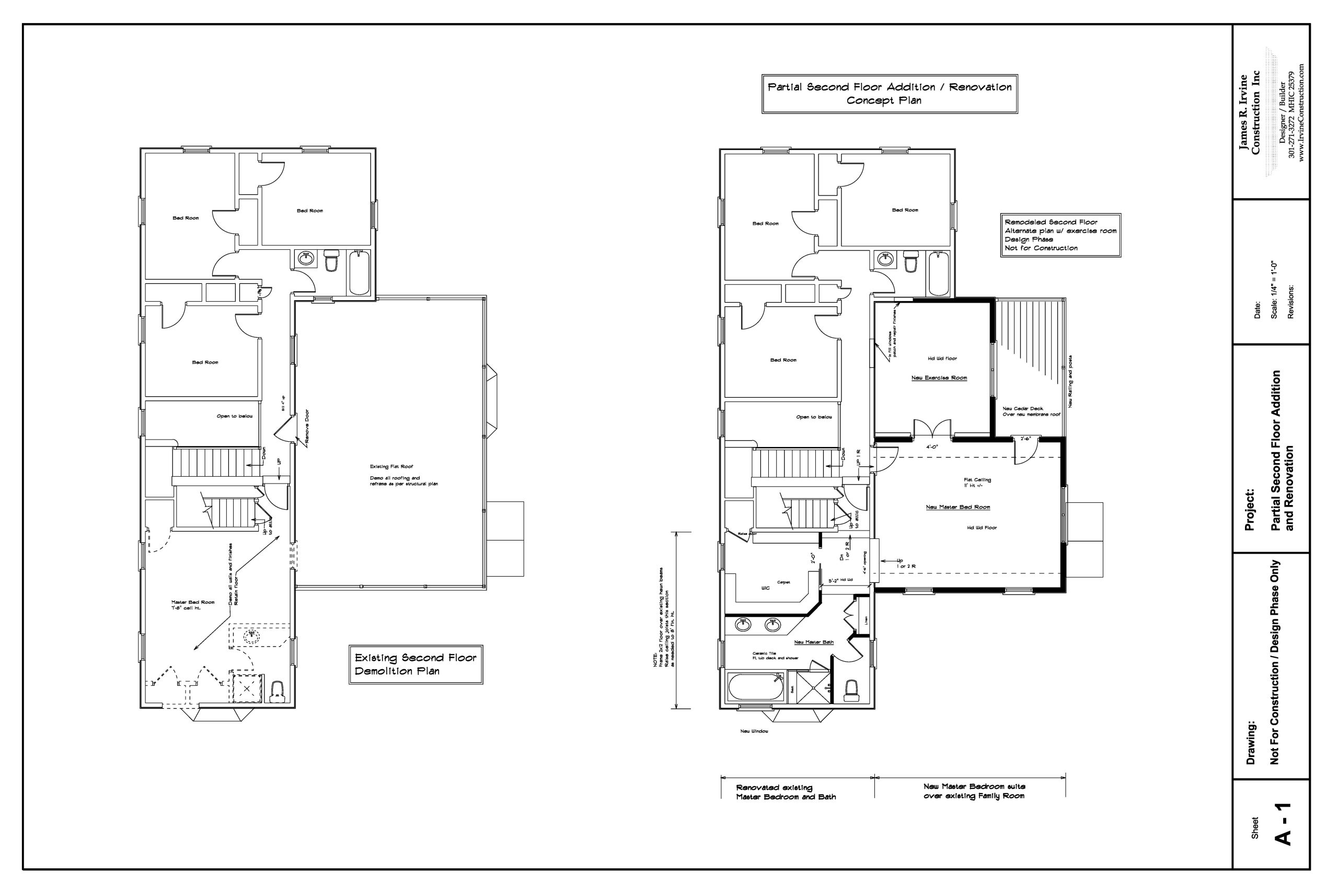 Second Floor Addition Plans Floorplans click