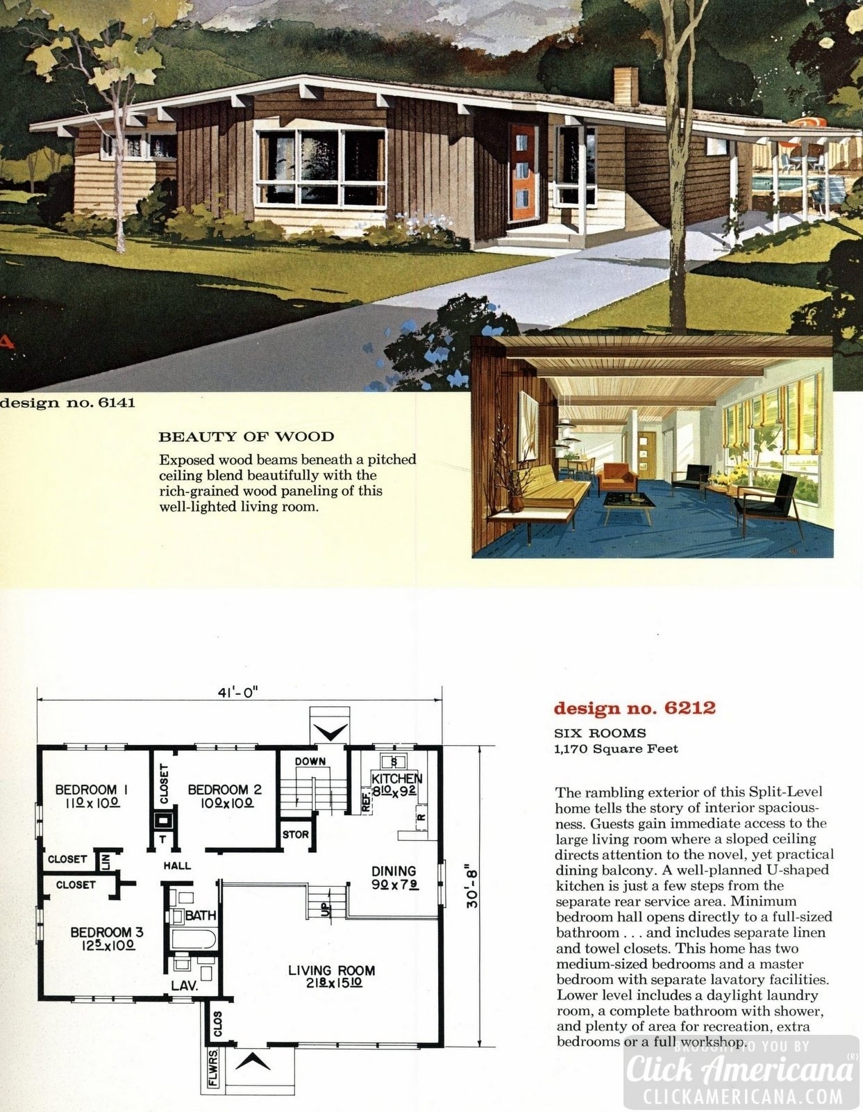 See 125 Vintage 60s Home Plans Used To Design Build Millions Of Mid