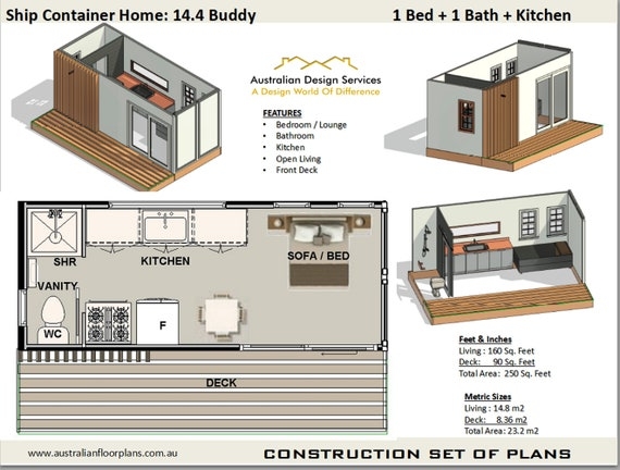 Shipping Container Home Plans And Drawings