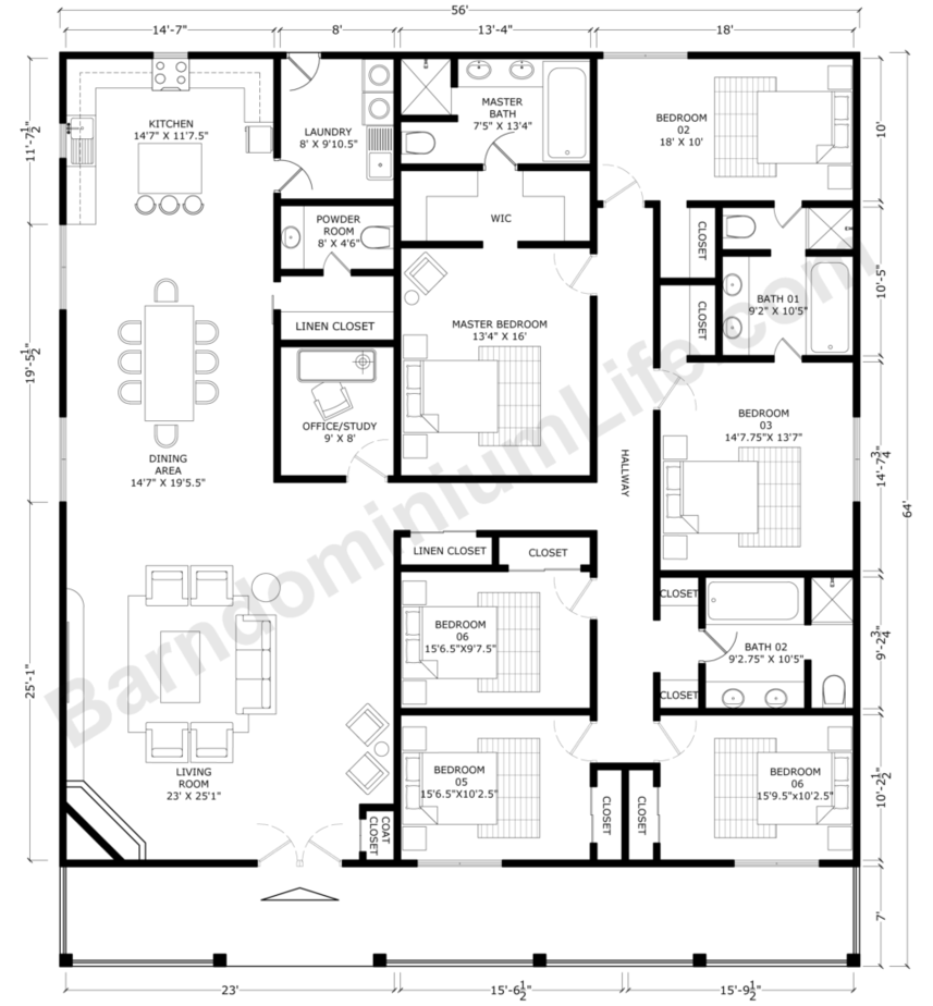 Simple 6 Bedroom House Floor Plans Floor Roma