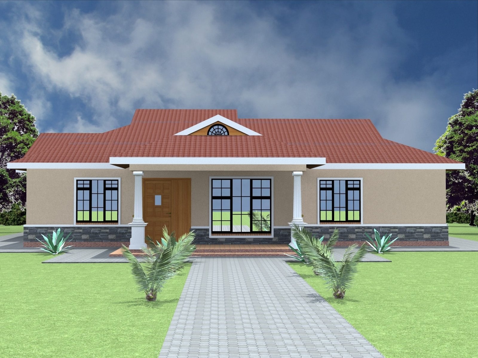 Small 3 Bedroom House Plans Design HPD Consult