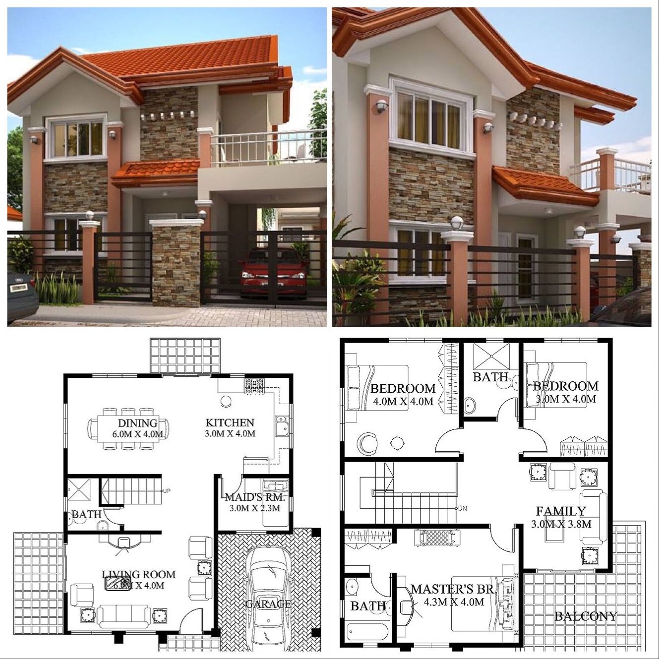Two Storey House Plans Philippines Printable Templates Free