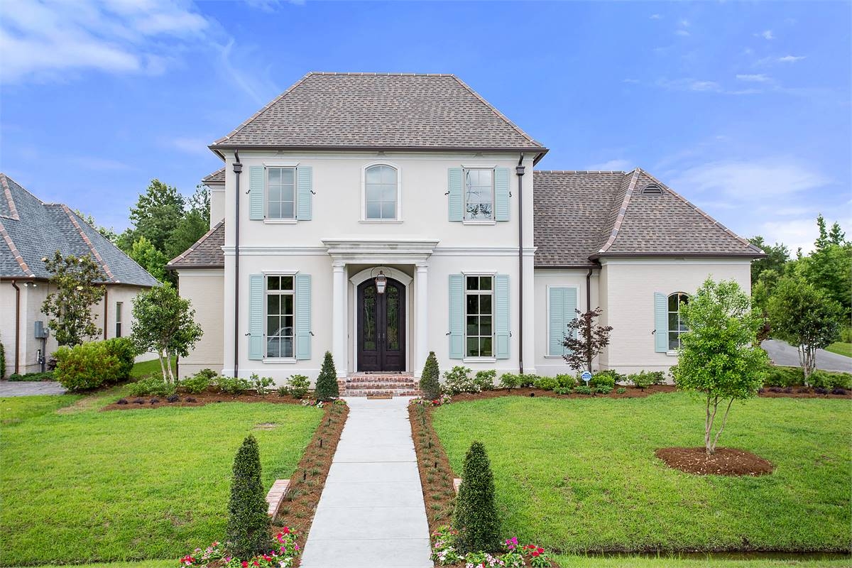 Two story French Country House Plan Plan 9627