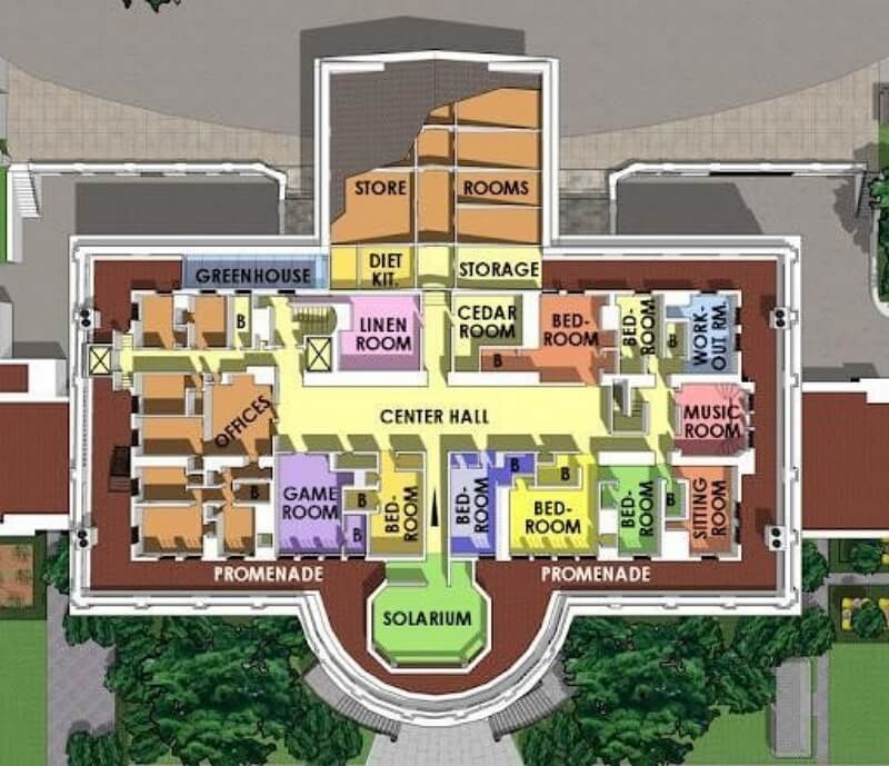 White House Floor Plan EdrawMax