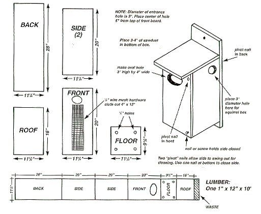 Wood Duck House Plans Ducks Unlimited