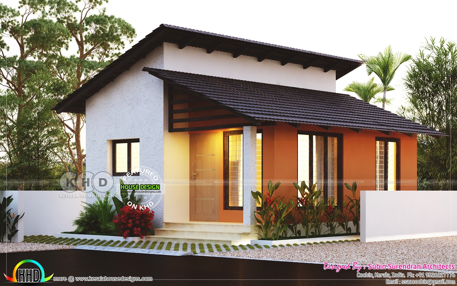 16 2Bhk Low Cost 2 Bedroom House Floor Plan Design 3D Delicious New 