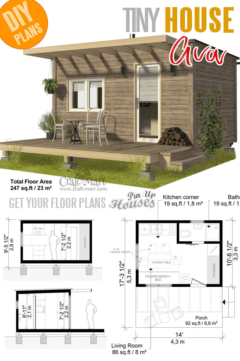 16 Cutest Tiny Home Plans With Cost To Build Craft Mart