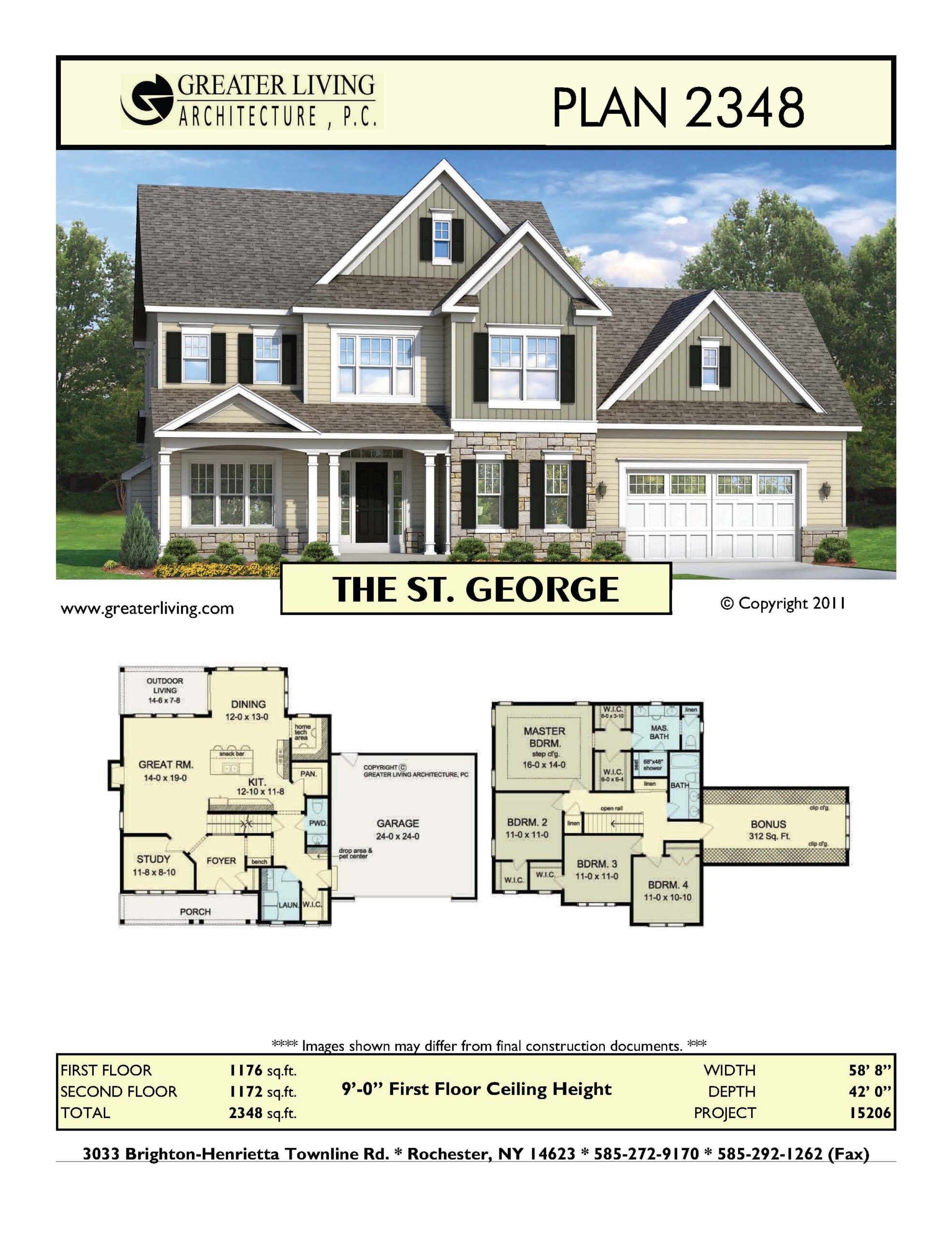 2 Story House Design With Floor Plan Floorplans click