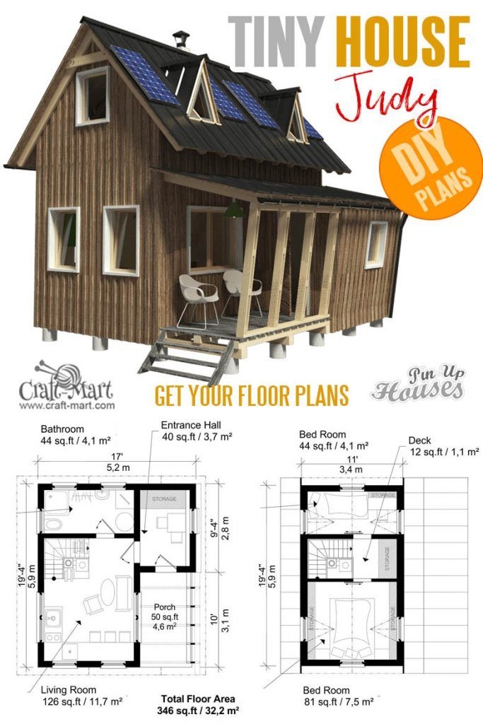 2 Story Tiny House Plans Ideas For Your Next Small Home House Plans