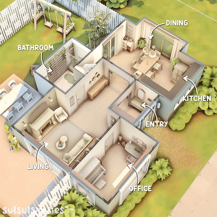 25 Sims 4 House Layouts and Floor Plans To Build Your Dream Home 