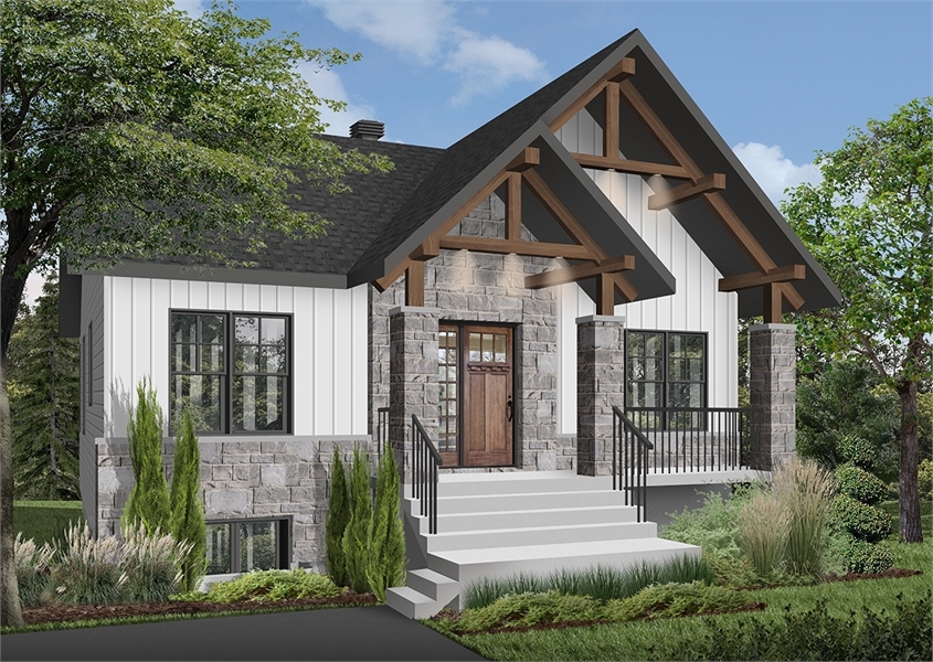 48 Modern Craftsman Style Home Plans Great Concept 