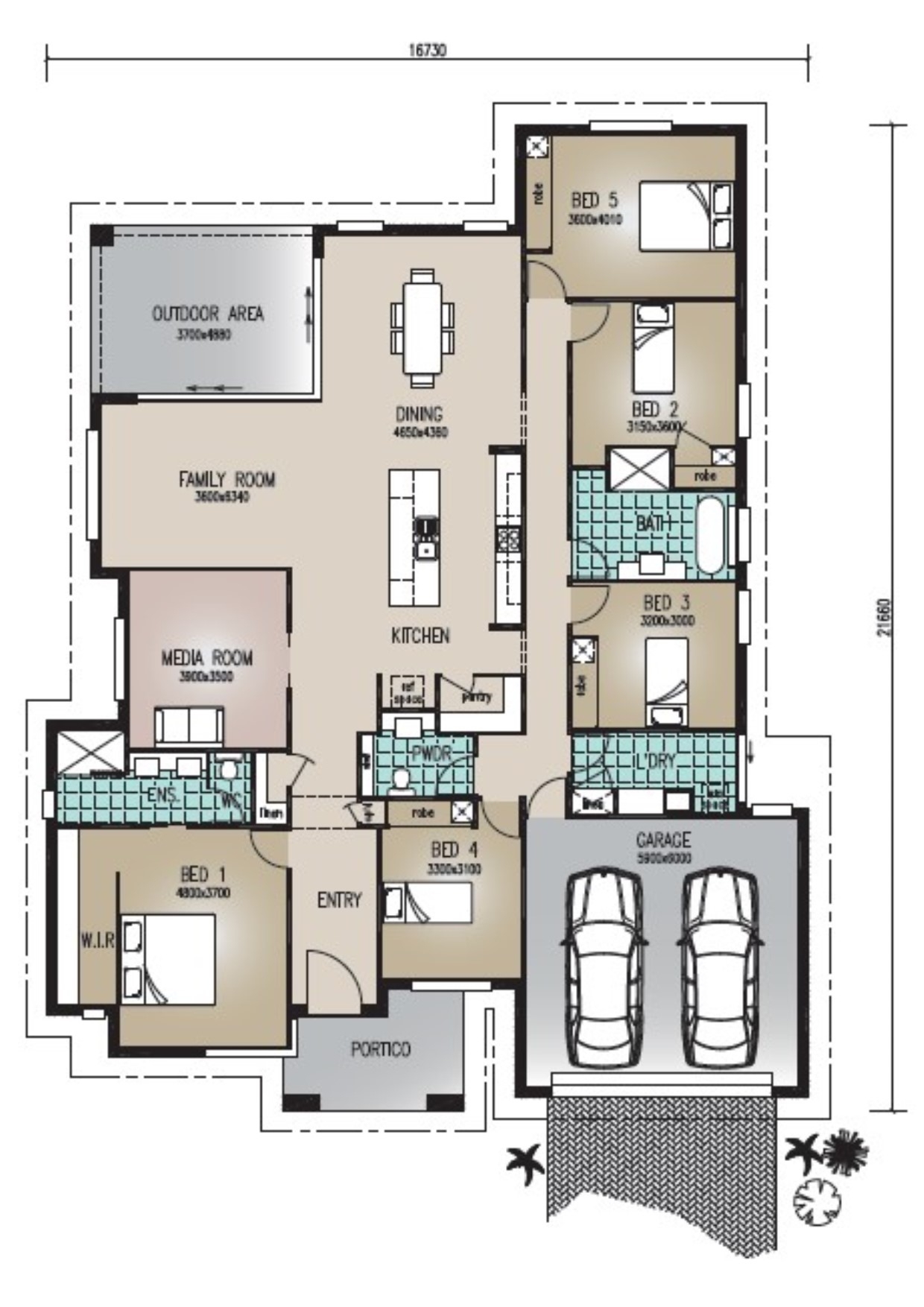 5 Bedroom Floor Plan With Dimensions Viewfloor co