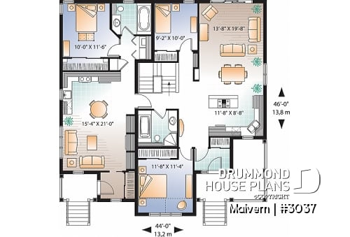 Best Multi Generational House Plans And Dual Living Floor Plans