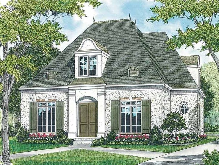 Eplans French Country House Plan Enchanting Stone Cottage 2934