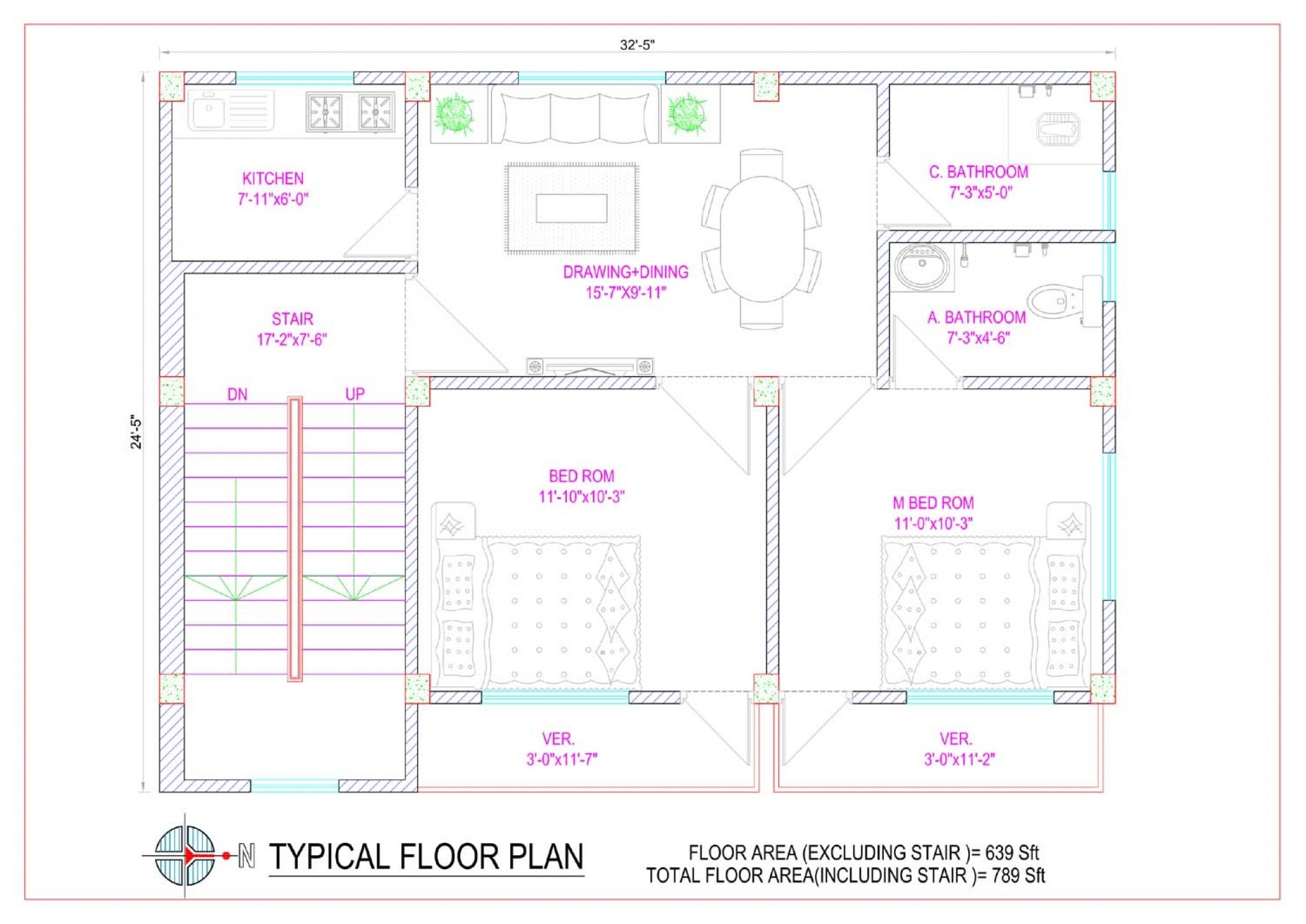 Free House Plan PDF For Practice