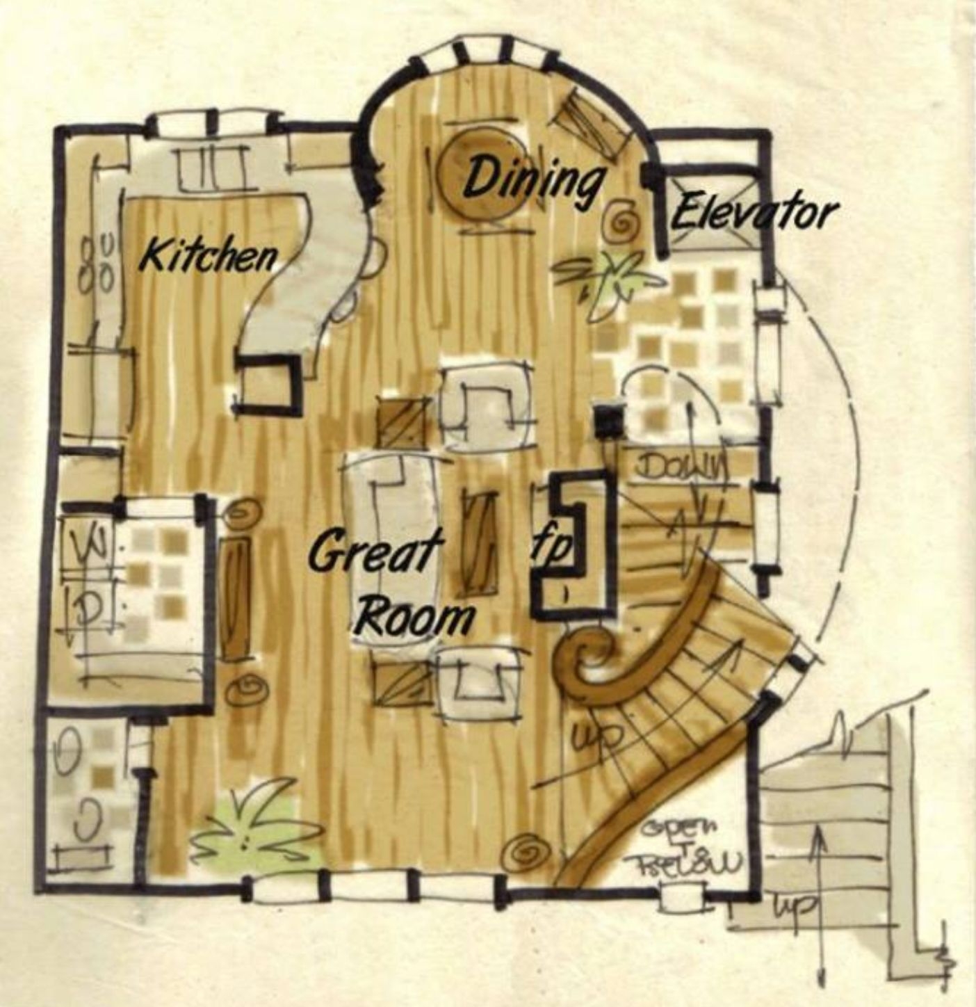 Hobbit House Layout