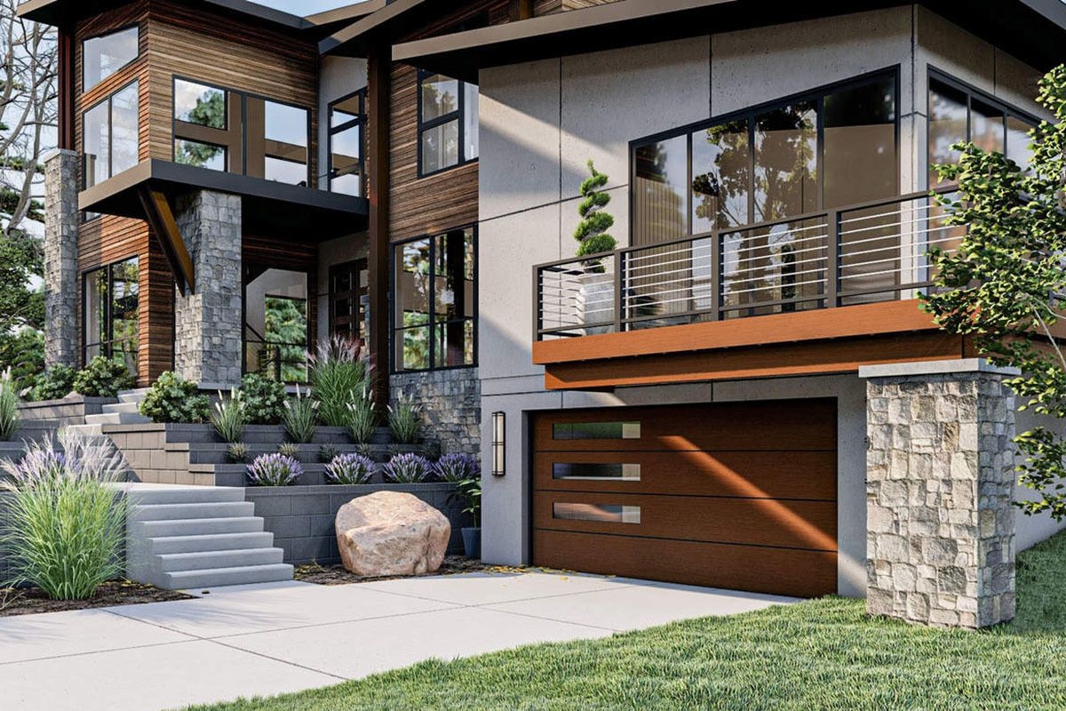 Modern Mountain House Plan 9 Images Easyhomeplan