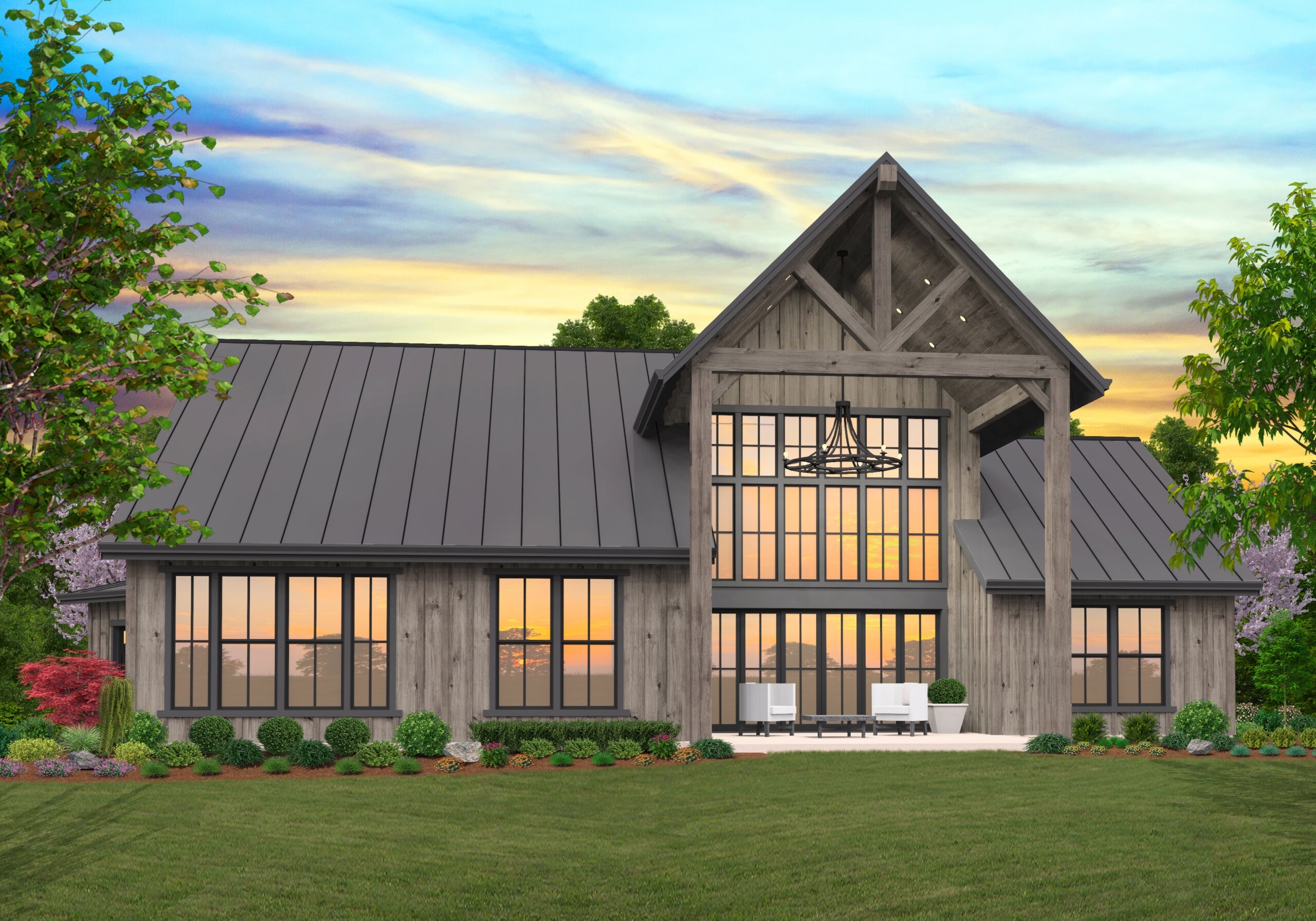 Modern Rustic House Plans Blending Style And Comfort Houseplanstory