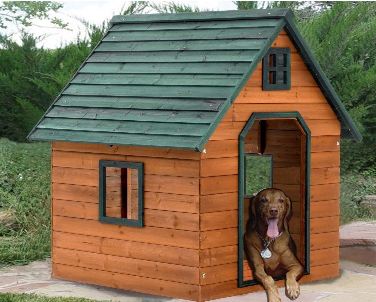 My Outdoor Plans Large Dog House At Wendell Ratliff Blog