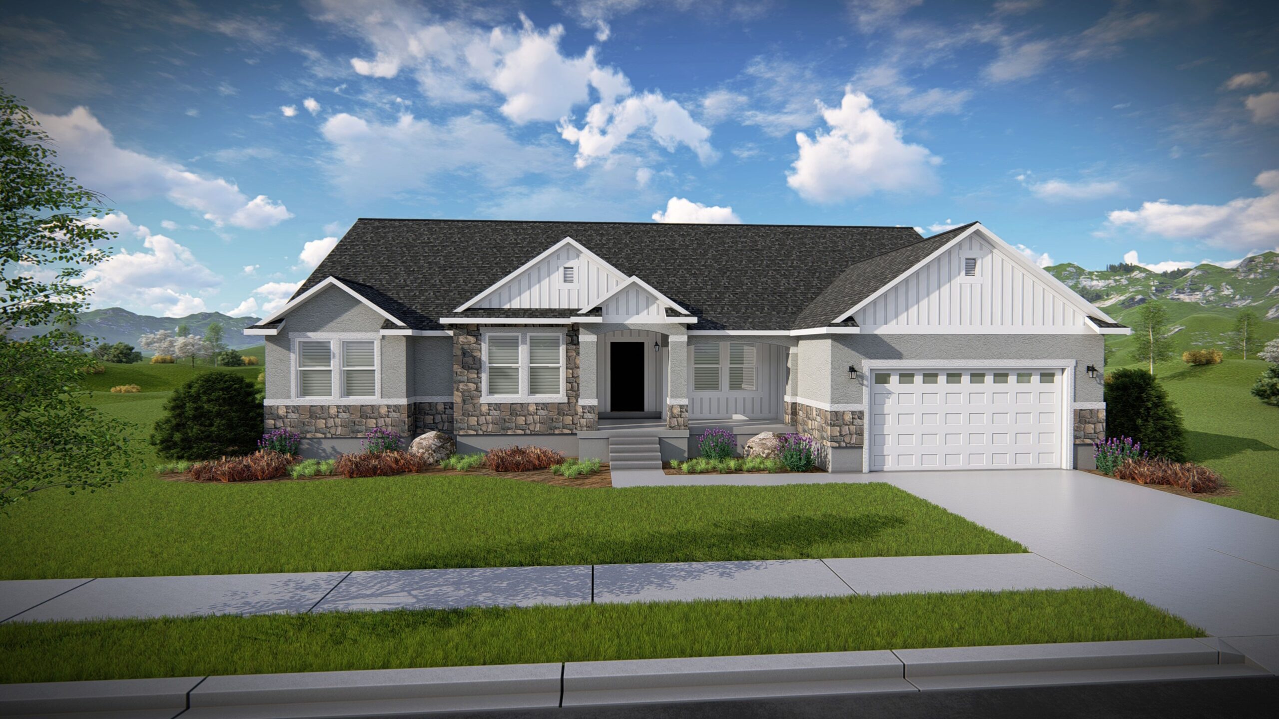 Olivia Is A An Upscale Rambler Floor Plan Spacious With 3 Bedrooms To 