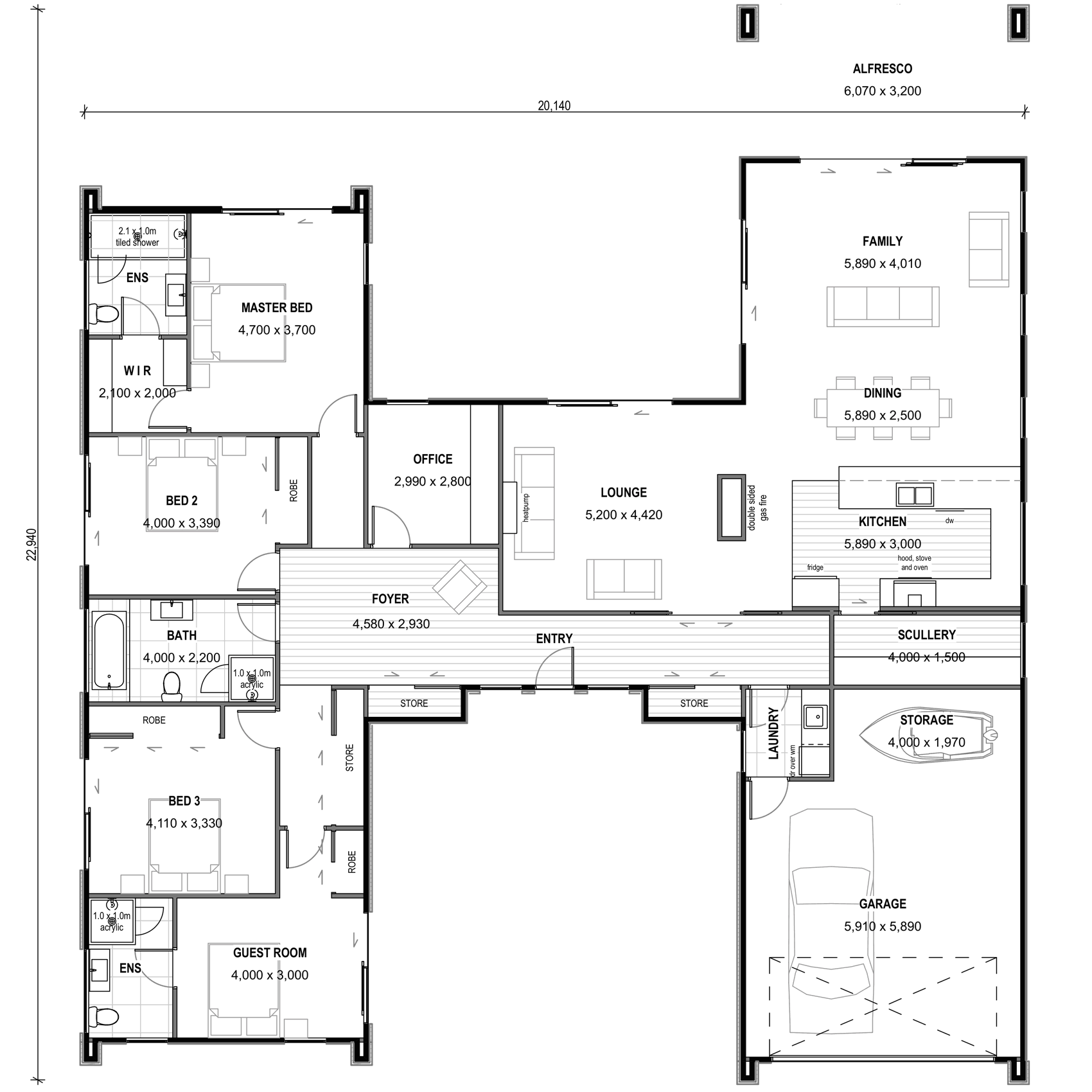 Pavilion House Plans NZ H Shaped House Plans NZ The Dunstan