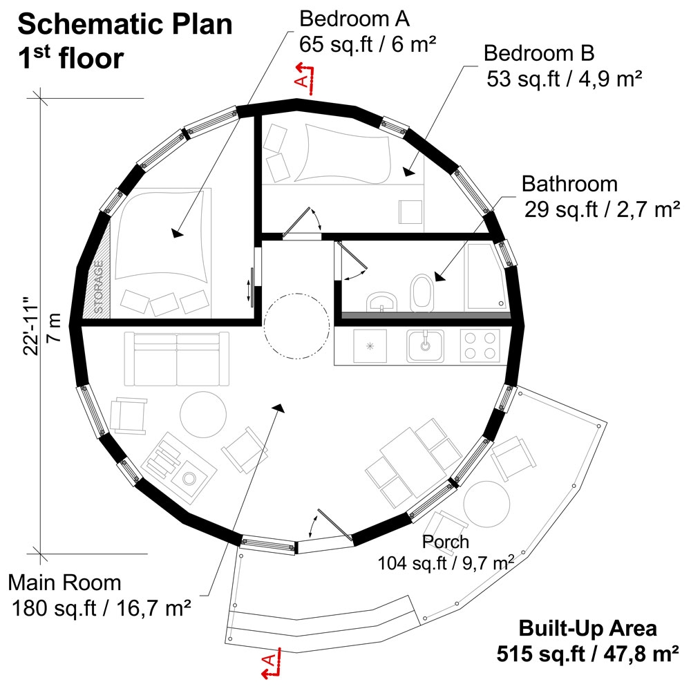 Round House Building Plans