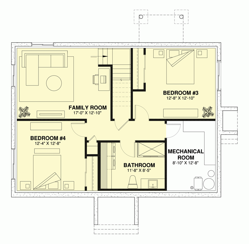 Simple 2 Bedroom House Plan 21271DR Architectural Designs House Plans