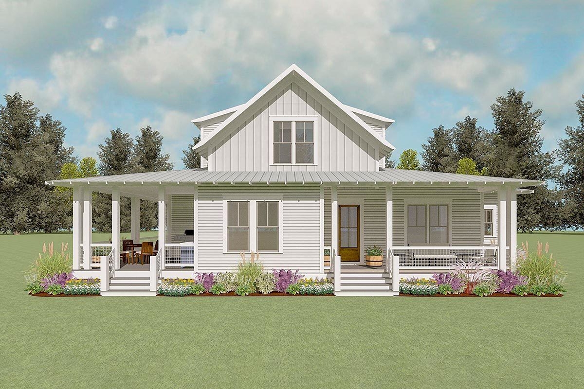 Small Country House Plans With Porches Adding Charm And Practicality