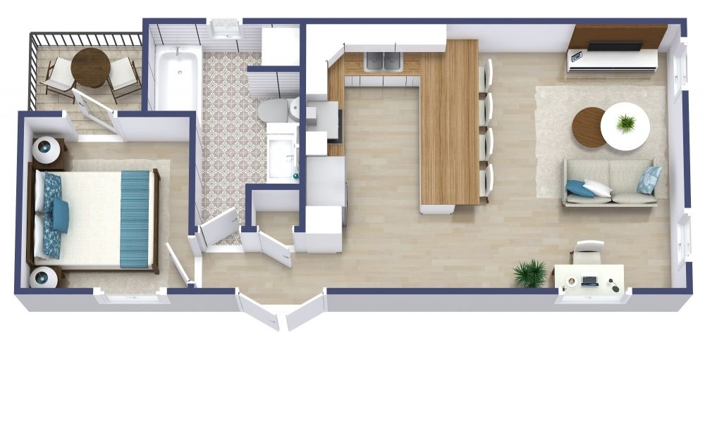 Tiny 1 Bedroom Floor Plans Www resnooze