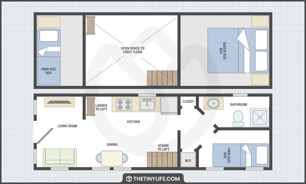 Tiny Home Plans 3 Bedroom Image To U