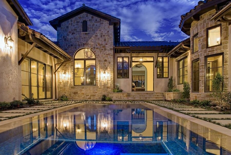 U Shaped House Plans With Courtyard Proiecte De Casa In Forma De U 1 