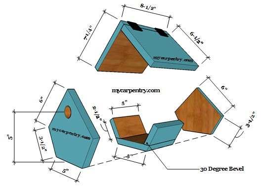 Wren Birdhouse Plans Perfect For Wrens And House Finches